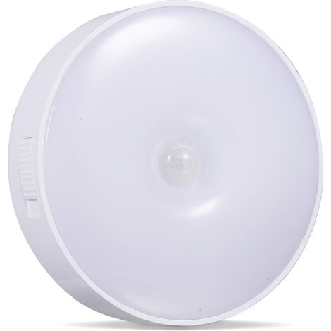 Lámpara LED táctil para armario, 2 modos, luz nocturna activada por sensor táctil, recargable por USB, luz de mostrador de 3000K con placa magnética para dormitorio, armario, escaleras.