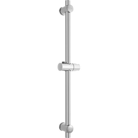 66 cm lange Duschstange aus Edelstahl - Höhenverstellbar - Mit 360° drehbarem Duschkopfhalter - Verstellbare Hebestange für Wohnungen, Badezimmer, Duschen usw. (1/5)