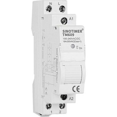 Crezuo 100–240 V AC/DC 16 A WLAN-Smart-Timer mit Fernbedienung über die Tuya-App