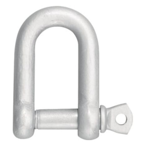 Schäkel geschmiedet 1/2Zoll Bolzen Trgf.ca.0,5t 25 Stk (1/4)
