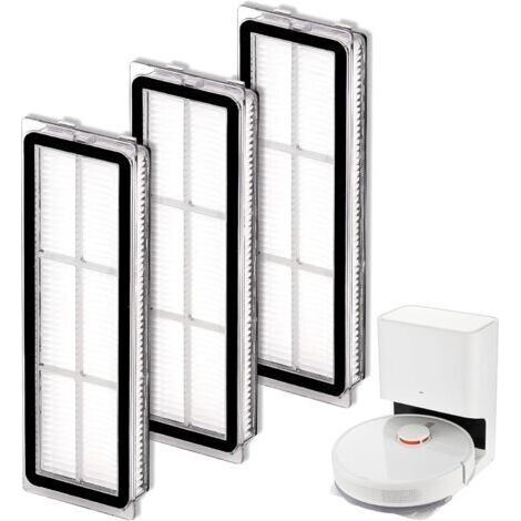 3 Pcs Filtre Hepa Compatibles Avec Dreametech L10s Ultra, L10s Pro, L10 Ultra, S10, S10 Pro, S10 Plus,Z10 Pro, B101cn, 1c, W10, X10+, L10 + Plus, Z10 Pro, D10 Plus,Filtre The Lavable Et Réutilisable (1/5)