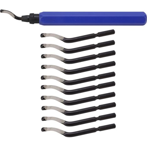 Kit d'ébavurage RB1100 BS1010 avec lame en laiton et 10 lames pour tubes en cuivre et impressions 3D en plastique (1/5)
