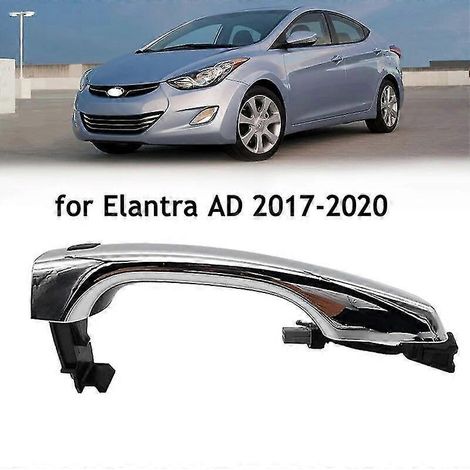 Türgriff außen, verchromt, vorne links/rechts, passend für Hyundai Elantra AD 2017-2020 – Ersatzteile für die Fahrzeugaußenseite (1/4)