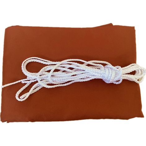 2x3 m voile d'ombrage Rouille rouge rectangulaire extérieur auvent de jardin anti - UV (1/5)