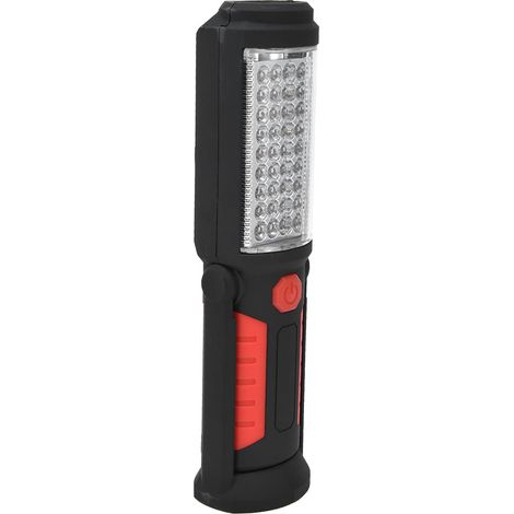 Linterna portátil de carga inversa fabricada en plástico magnético, adecuada para emergencias en excursiones al aire libre e iluminación en obras de construcción. (1/5)