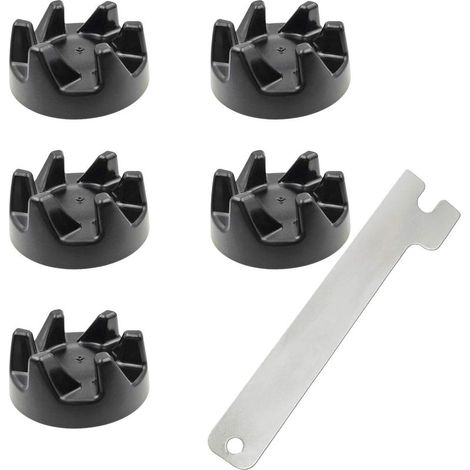 5Pcs Mélangeur En Caoutchouc Coupleur Engrenage Embrayage Avec Outil De Suppression Pour Kitchenaid 9704230 (1/5)
