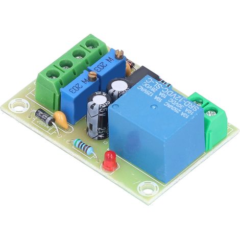 Carte de commande de charge de batterie XH M601, panneau de commande de puissance automatique 12V adapté aux chargeurs domestiques et à l'énergie solaire.