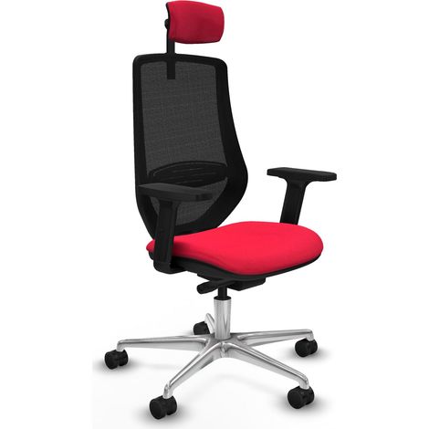 Piqueras-y-crespo Mardos Silla de Oficina Roja Confortable