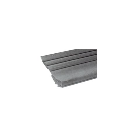 4M – Joint d'étanchéité haut noir – Accessoire pour porte de garage – Matière résistante pour étanchéité optimale – Hauteur 36mm, largeur 35mm