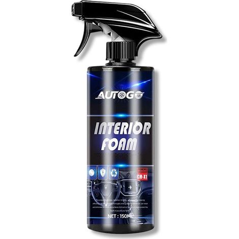 AUTOGO Car Interior Cleaner: Gentle formula for cleaning and stain removal, does not damage leather or fabric interiors. (1/5)
