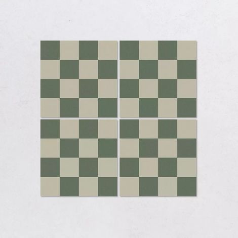 Carrelage Effet Damier MAKAI 20x20 cm Turquesa Makai