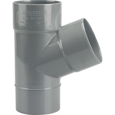 Culotte PVC Mâle Femelle 67° D100 - WAVIN - 3026013