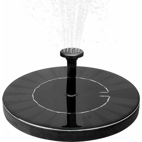 Fontaine solaire avec batterie 1,5 W Fontaine de jardin extérieure Fontaine à eau Décoration de jardin Mini pompe à eau Pompe solaire avec batterie Pompe de bassin Kit de fontaine extérieure moderne (1/5)