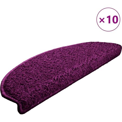 Maison Exclusive - Stufenmatten 10 Stk. 65x21x4 cm Violett Halbru