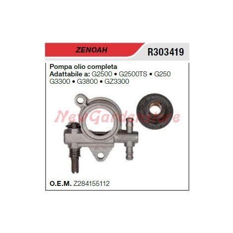 Pompa olio ZENOAH G2500 2500TS 250 3300 3800 GZ3300 R303419