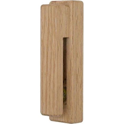 Crochets porte-serviettes muraux rustiques en bois, porte-serviettes, porte-casquettes, bande adhésive, décoration intérieure, organisation, bouton de salle de bain (1/5)
