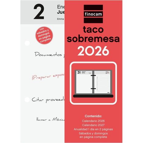 TACO BUFFET FINOCAM 8,5x12