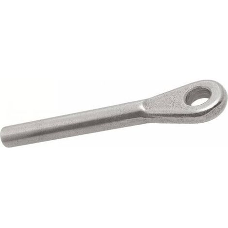 5 Embouts à Oeil à Sertir 7 mm - Inox A4 - D-Work