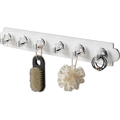 Selbstklebender Wandhaken – Stabiler, wasserfester Handtuch- und Bademantelhaken für die Badezimmerorganisation (1/5)