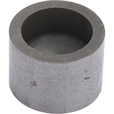 Creuset en Graphite Professionnel pour Fonte et Fusion de Métaux Précieux, Tasse de Raffinage pour Or, Argent, Cuivre - Moule de Fonderie pour Bijouterie (1/5)