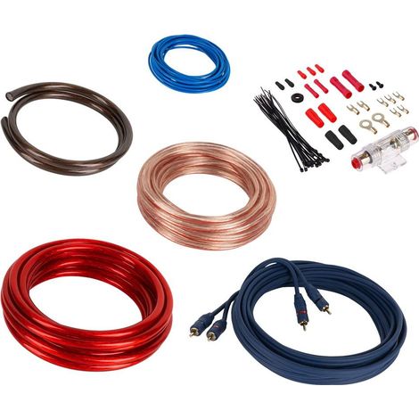 Juego de cables para amplificador Kruger&Matz KM0011