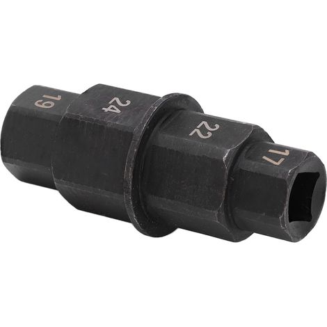 Motorrad-Vorder- und Hinterradachse, Sechskantachse, Antriebsfeder, 17/19/22/24 mm, Chrom-Vanadium-Stahl (1/5)