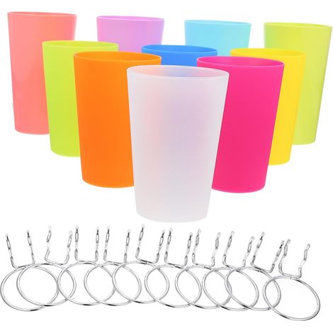 Sets rostbeständiger Becherhalter für Zuhause Büro (1/5)