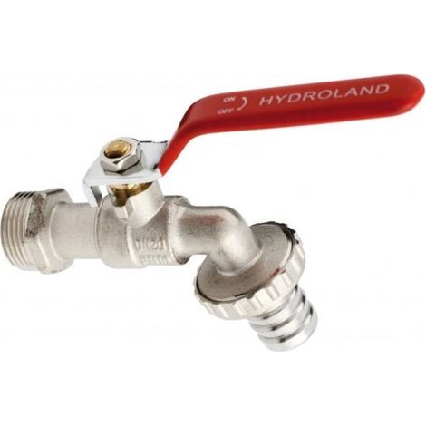 Vanne à boisseau Hydroland zkc-20-r-h pression 10 bar température 100°C (1/2)
