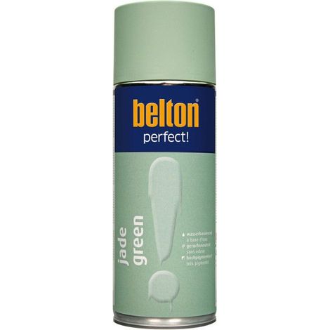 Bombe de peinture - Vert jade - Tous supports - Belton Perfect - 400ml