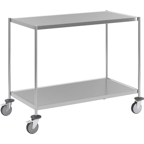 Kongamek, Chariot à tablettes en inox, soudé, L x l x h 1075 x (1/5)