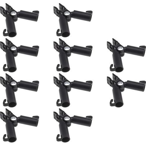 Lot de 10 supports pour plantes grimpantes en rotin pour cage de tomates (16 mm) (1/5)