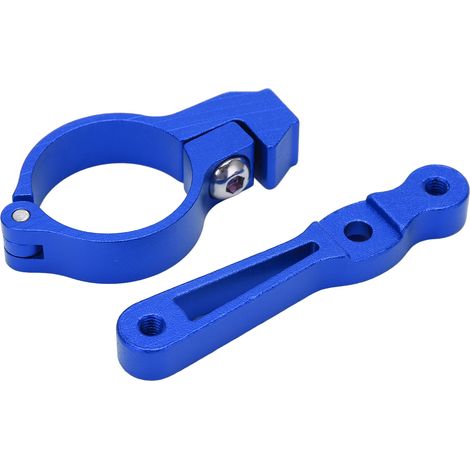 Fahrrad-Flaschenhalteradapter, Adapter aus Aluminiumlegierung, Sattelstützenhalterung, für Outdoor-Radtouren (blau) (1/5)