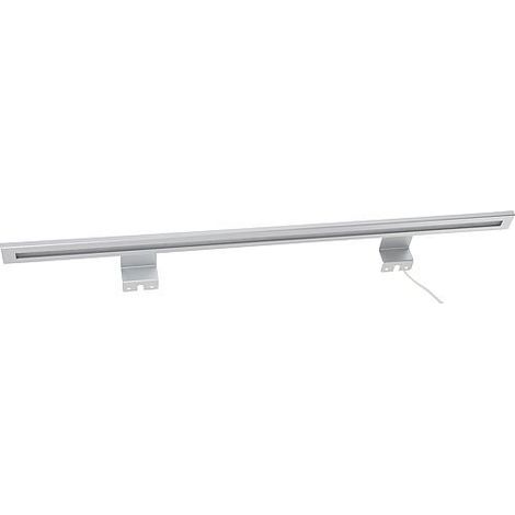 Reglette d'eclairage pour meuble Blanda 600, LED 10,35W, aluminium, cable 1m (1/2)
