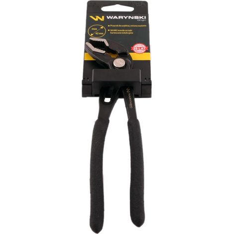 Schnellverstellbare Rohrzange 180 mm, Backenbereich 42 mm, Waryński (1/2)