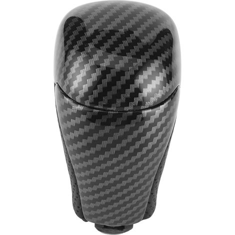 Jeffergarden Pommeau de levier de vitesse en cuir et fibre de carbone perforé pour Highlander/Tacoma/Land Cruiser Prado (1/5)