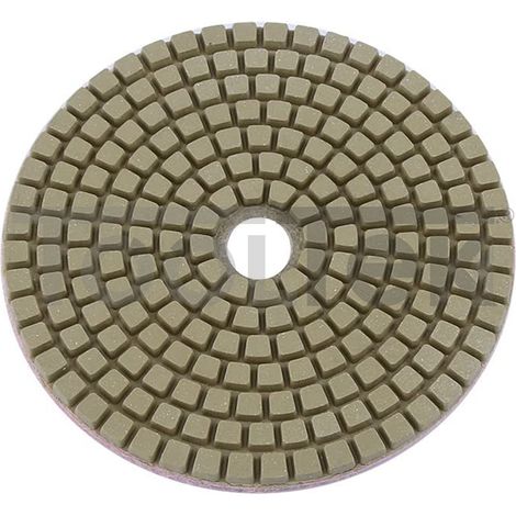 DISCO 100mm DIAMANTATO PER LEVIGARE LUCIDARE MARMO GRANITO 1000 (1/2)