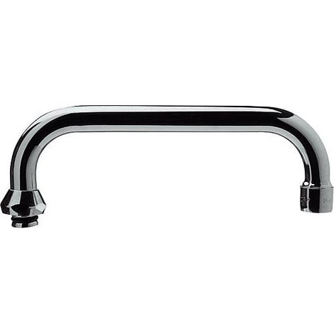 ecoulement en U, laiton chrome joint conique avec 2 joints toriques 3/4" x 200 mm"