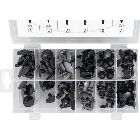 PEUGEOT/CITROËN CLIP CASE 110 PIÈCES POUR LA TAPISSERIE D’AMEUBLEMENT JBM53715 (1/4)