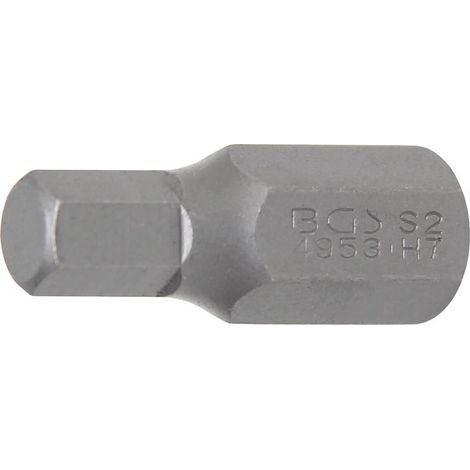 Embout 30 mm - 10 mm (3/8), Six Pans Intérieurs 7 mm - Précision et Robustesse, Acier, Pro - D-Work (1/5)