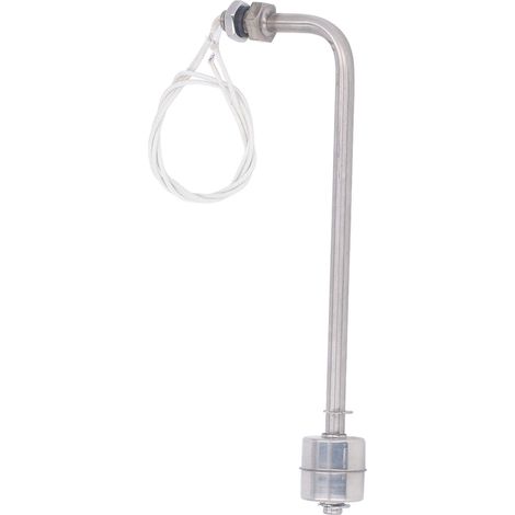 Capteur de niveau d'eau à flotteur en acier inoxydable 304, interrupteur de contrôle de liquide AC 0-220V, détecteur de niveau à bille pour réservoir, pompe et cuve (1/5)