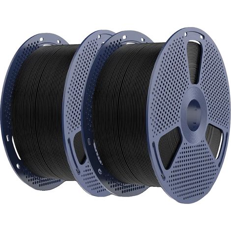 Filament d'imprimante 3D, Haute Résistance, Impression Fluide, PLA Mat 2BK 10KG (1/2)