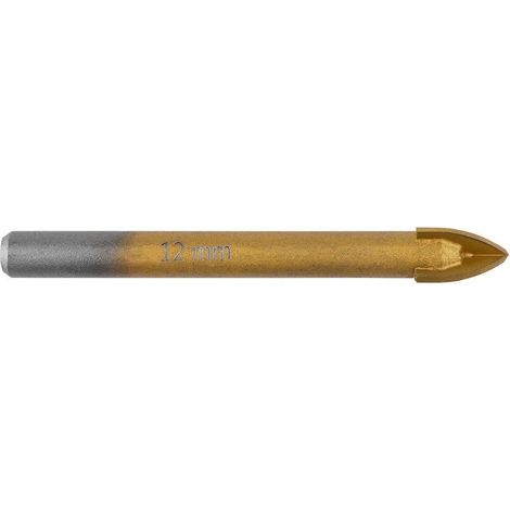 Graphite Modello 54T409 Trapano TiN 12 mm Argento