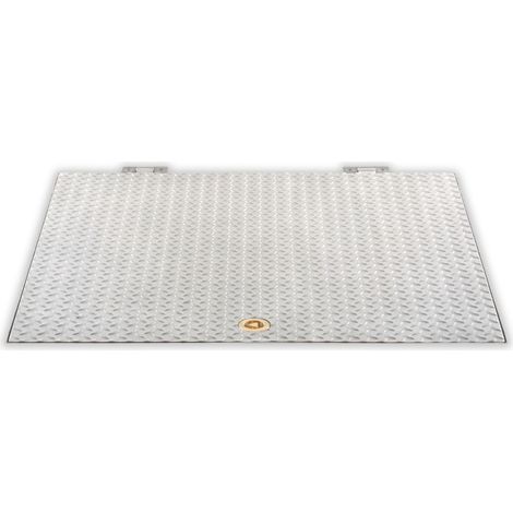 Hailo Schachtabdeckung HS12 Edelstahl tagwasserdicht und begehbar Klasse A15kN 1000x1000mm (1/3)