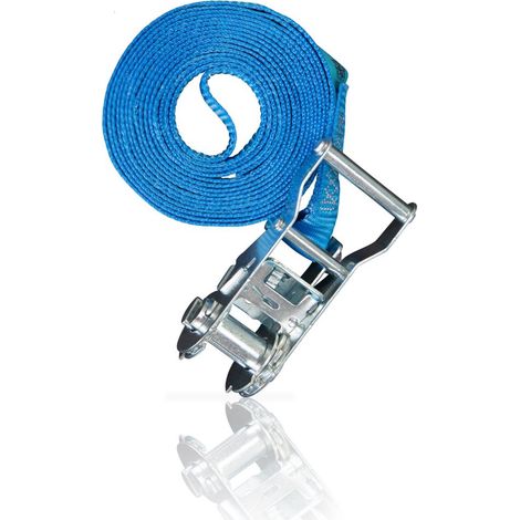 Correa de amarre DIN EN 12195-2 L.6m An.25mm con carraca LC U 1000 daN (1/4)