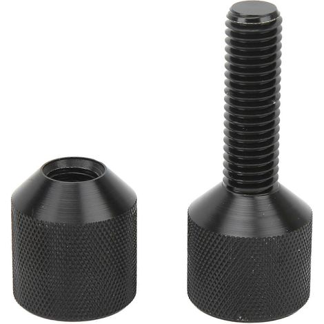 Lot de 2 goupilles à deux trous en aluminium pour raccords de brides de tuyauterie (voitures, navires, machines lourdes). (1/2)