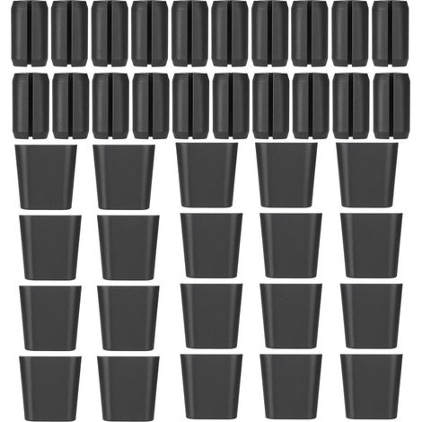 Pieds en caoutchouc pour grille d'évier Pièces de rechange de protection antidérapantes 40 pieds de grille pour évier de cuisine, pour comptoir, meuble, maison, bar, appartement, ferme (1/5)