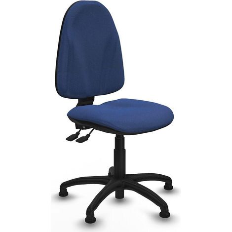 piqueras-y-crespo Silla de oficina azul marino ajustable (1/3)