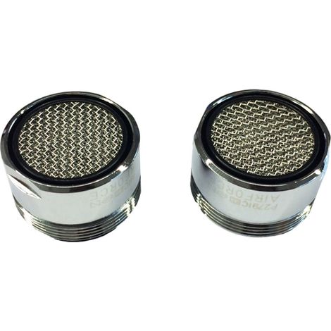 Ricambio 2 aeratori 28x1 cromo per Quarzomix Mamoli 0249.C21 (1/2)