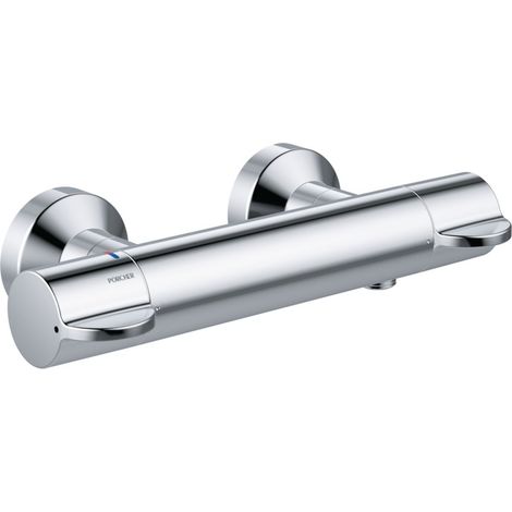 Mitigeur thermostatique douche Okyris pro Porcher - Laiton chromé (1/5)