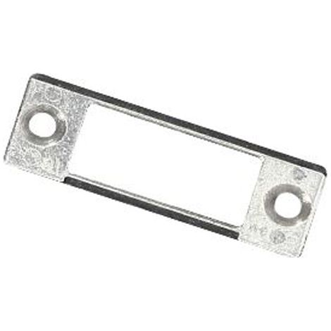 Ferco – Gâche pour crémone PVC – Finition ferGUard – Installation facile pour portes d'entrée – E130901001